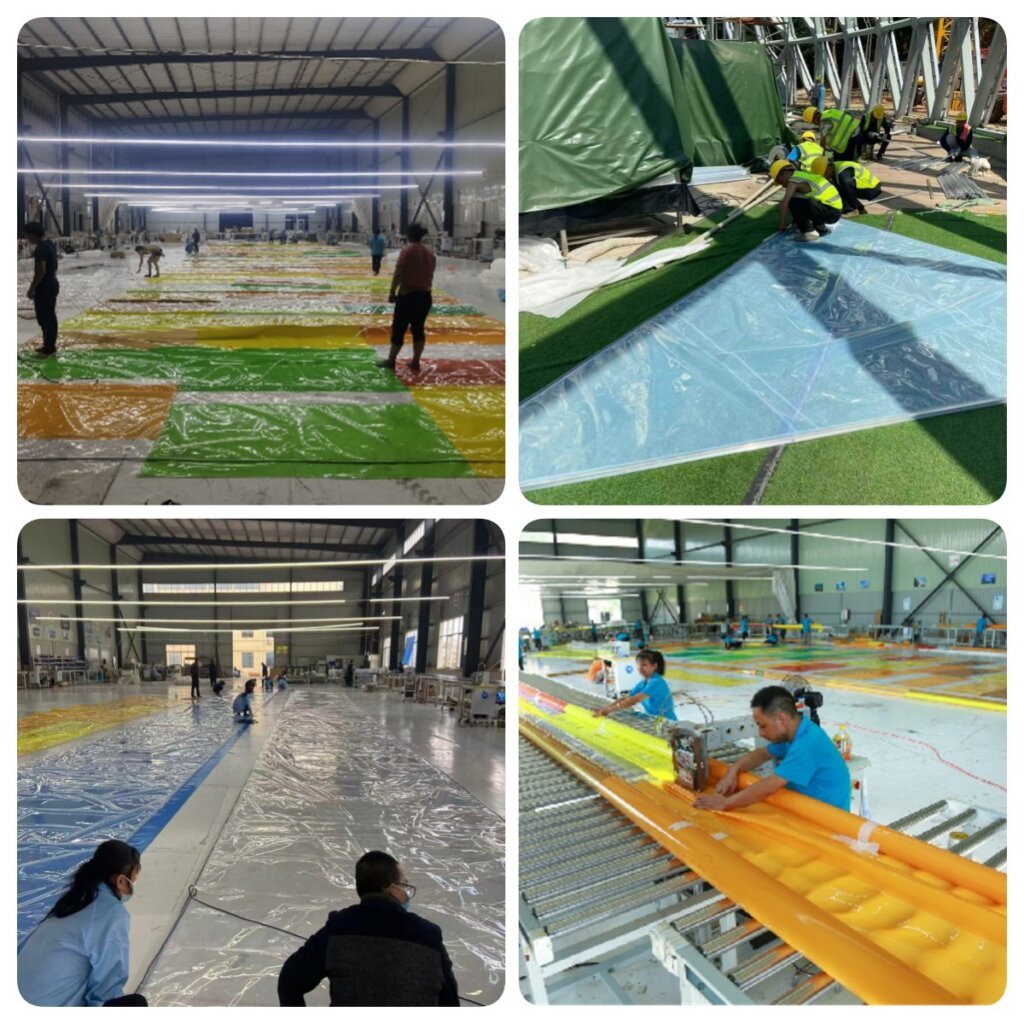 ETFE PTFE Factory Fabrication