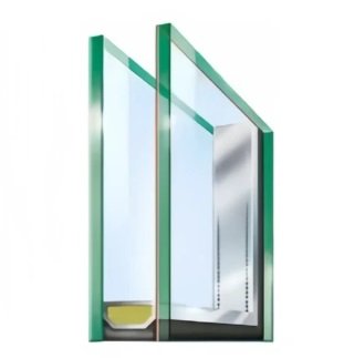 traditional double glass roof